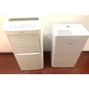dehumidifier with the swamp cooler