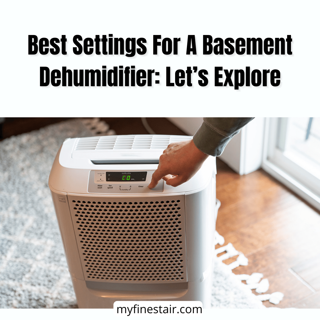 Settings For A Basement Dehumidifier