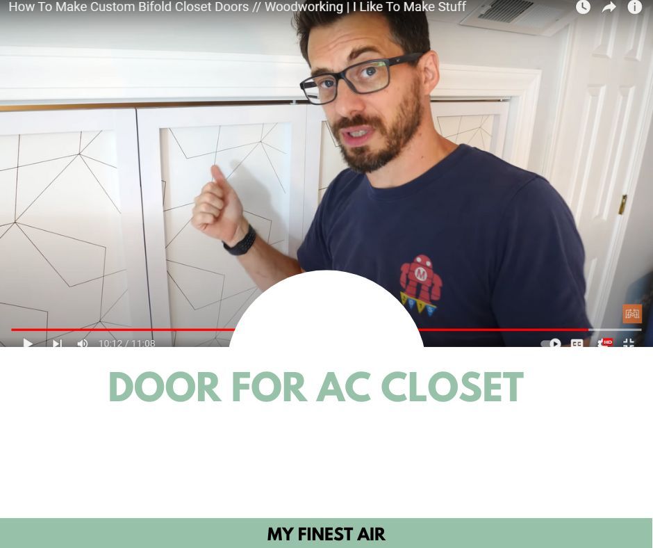 Door For AC Closet